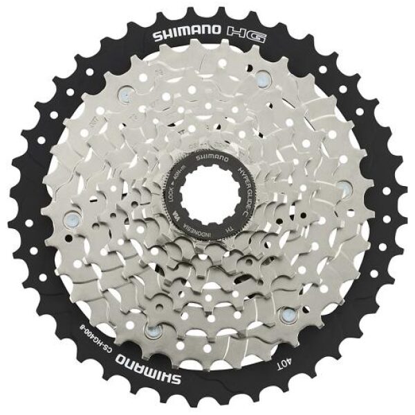SHIMANO - Kassett CS-HG400-8 8-delt (11-13-15-18-22-27-33-40T)