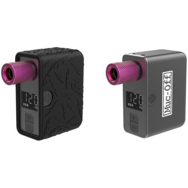 MUC-OFF Electric pump Airmach Electric Mini Pro Inflator 120 Psi Black/pink