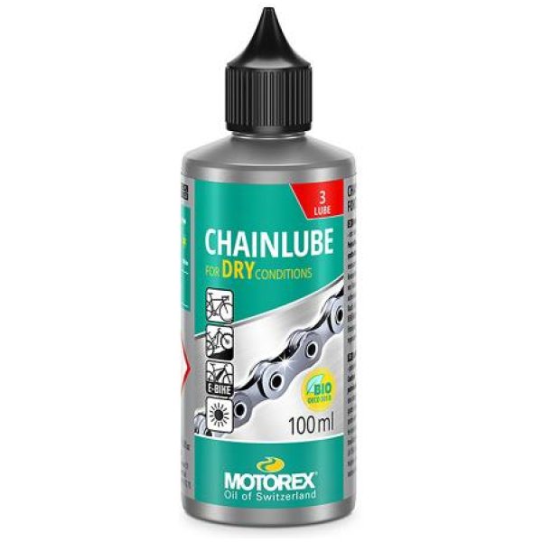 Motorex Chainlube Dry Conditions Bottle 100ml