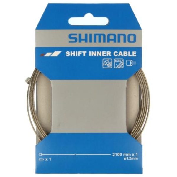 Shimano - Girwier, 1,2 mm x 2100 mm inkl. innerendehylse