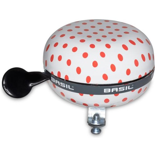 Basil - Big Bell Polkadot White/Red