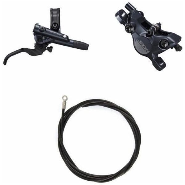 SHIMANO - SLX Brems (sett) BRM7100JTBLM7100 Høyre / bak Resin uten finne Uten adapter 1700 (sort)