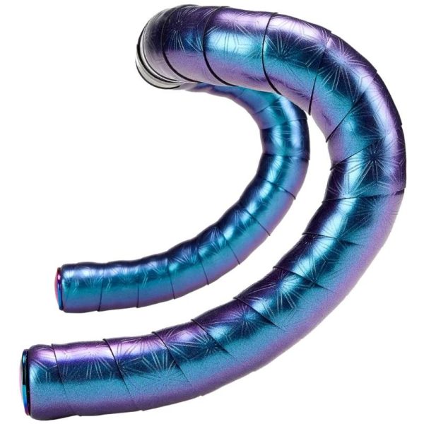 Supacaz - Bling Tape Oil Slick Plugs Styre tape