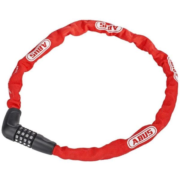 Abus - Kjettinglås 5805 Combo Rød