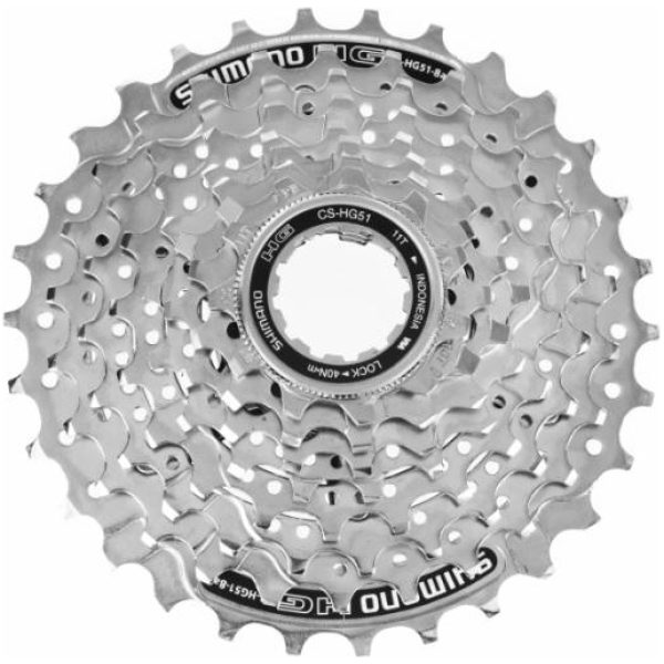 Shimano - CS-HG51-8 (8 delt | 11-30T)