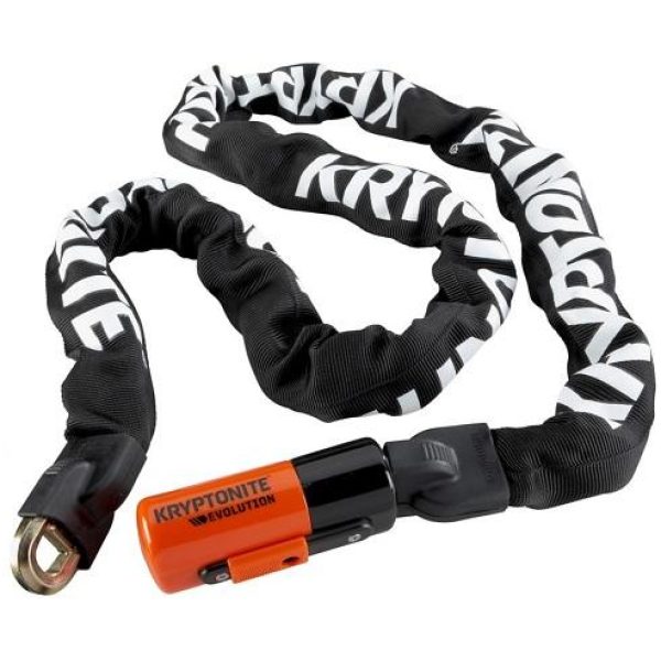 Kryptonite Evolution 1016 Kjeting lås med Nøkkel (Forsikringsgodkjent FG)