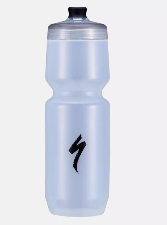 Gjennomsiktig m/sort logo