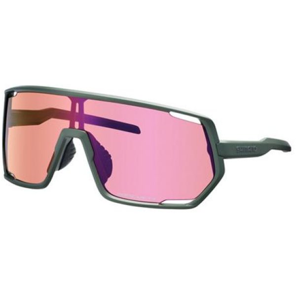 SHIMANO - Briller CE-TCNM2 TECHNIUM RIDESCAPE TRAIL Mørk olivengrønn