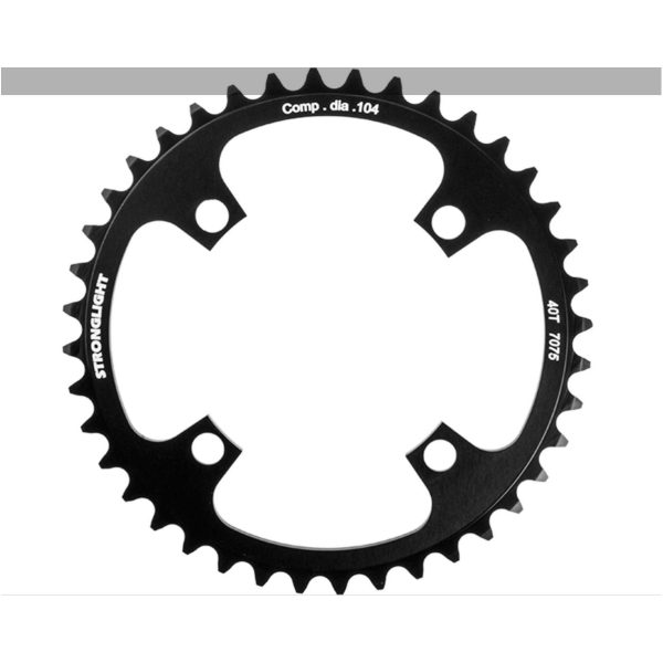 STRONGLIGHT - Chainring 104 mm Singlespeed 44T 4 holes
