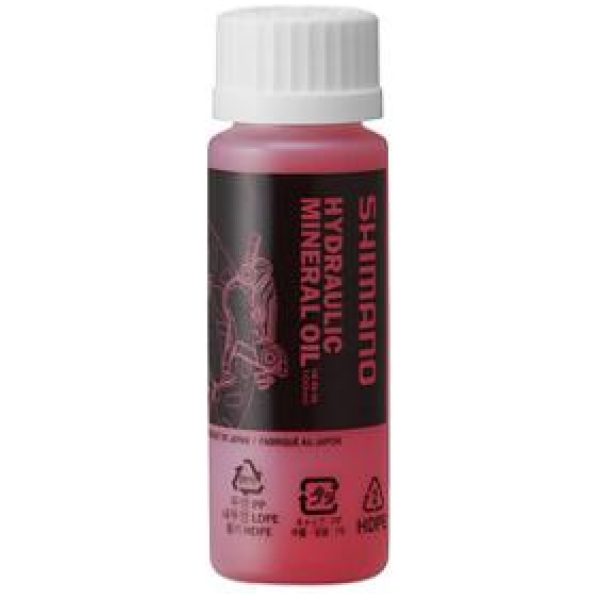 SHIMANO - hydraulisk mineralolje (100 ml) for EU-land